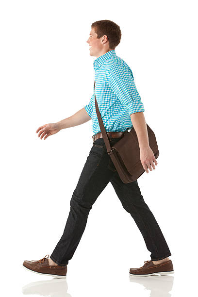 istock Profile of a man walking 174279644