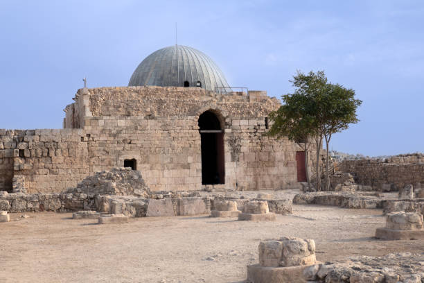 istock Historic Umayyaden Palace in Amman, Jordan 1742797310