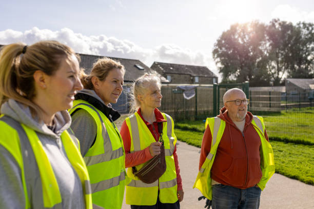 istock Volunteers Waiting for Their Duties 1742800152