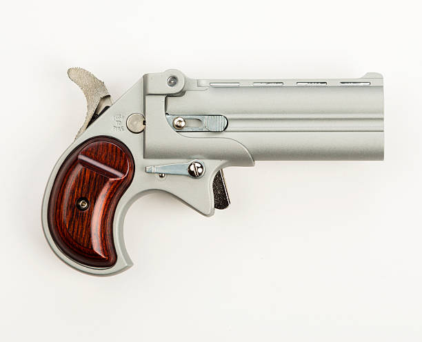 pistolet derringer style - derringer photos et images de collection