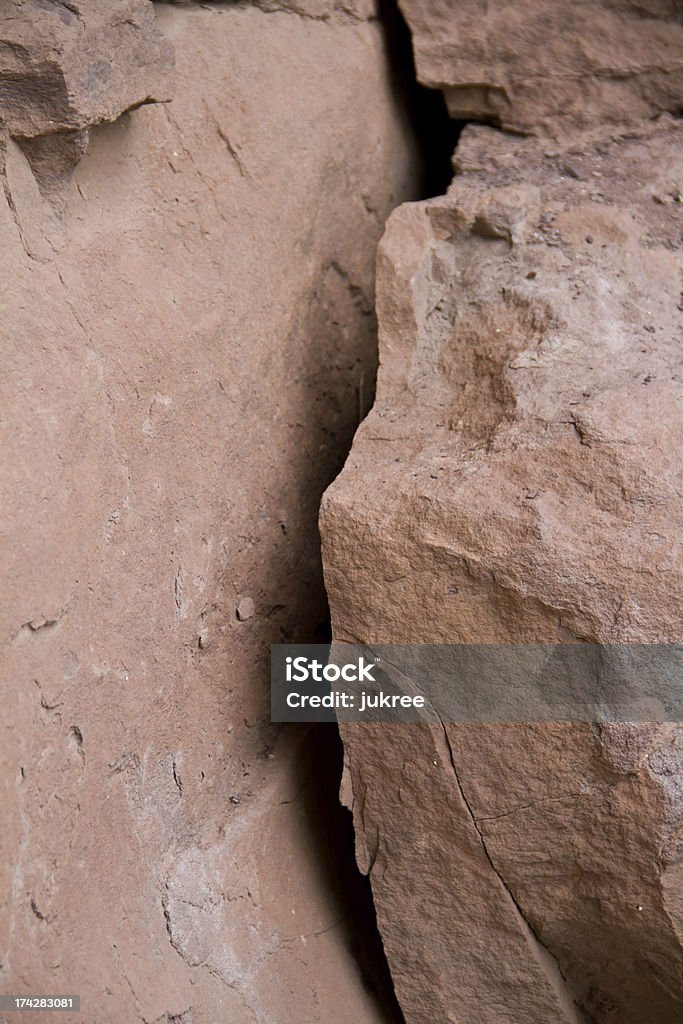 Parede de pedra em patam de ubonratchathani, Tailândia - Foto de stock de Abstrato royalty-free