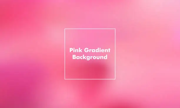 Vector illustration of gradient mesh blur background and abkstract background with pastel, colorful, beauty color, pink color