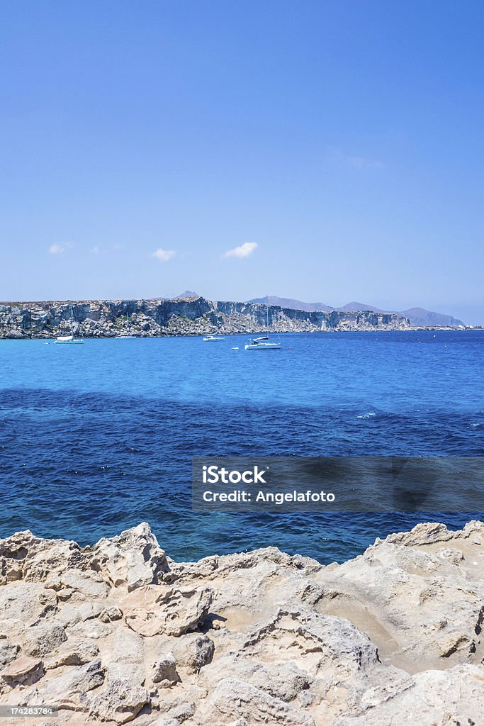 Itália, Sicília, Favignana Ilha, Cala Rossa. - Royalty-free Ao Ar Livre Foto de stock