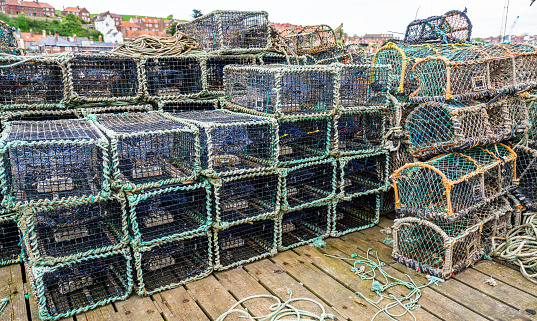 Bow-net  in Whitby - Great Britain, United Kingdom,
