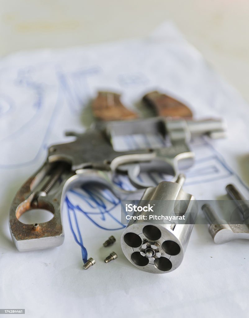 Disassembled gun - Photo de Acier libre de droits