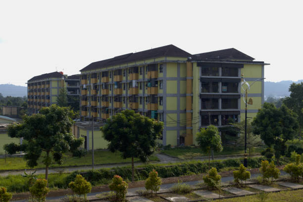 istock workers' flats in Batam city 1742844852
