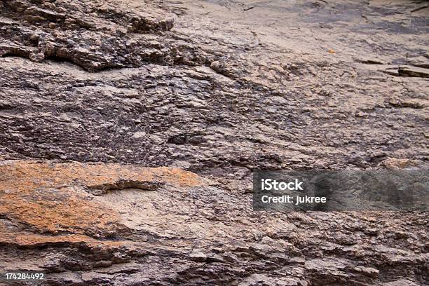 Foto de Pintura Na Parede De Pedra No Patam Ubonratchathani Província Tailândia e mais fotos de stock de Abstrato