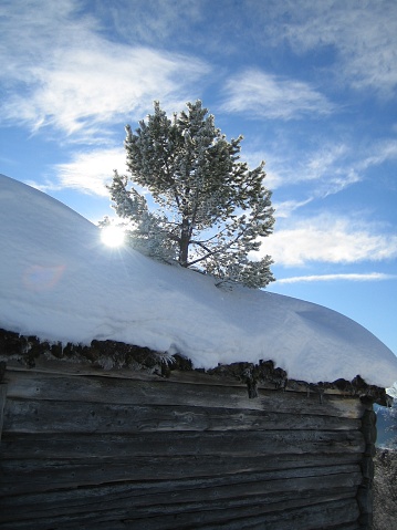 Winter, Snow, Norway & a Beautyfull Sky.