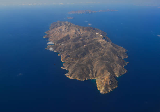 istock Aerial view of small islands 1742866918