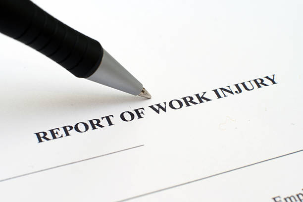 istock Report of work injury 174287196