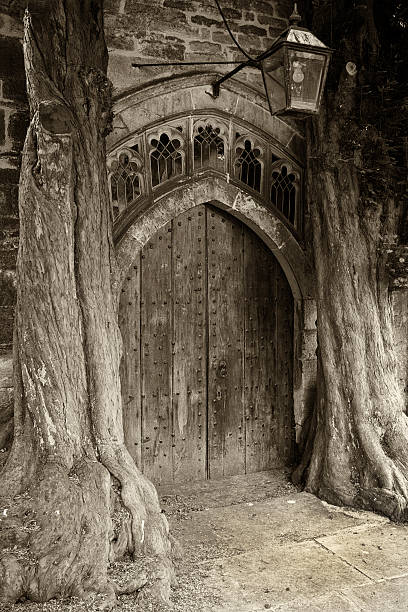istock Old Church Doorway 174287622