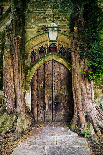 istock Old Church Doorway 174287627