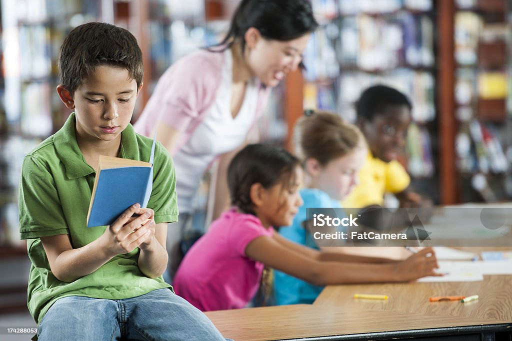 Vielfältige Elementary Class - Lizenzfrei Afrikanischer Abstammung Stock-Foto