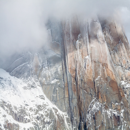 Fitz Roy mount in Los Glaciares National Park, El Chalten,Patagonia, Argentina.