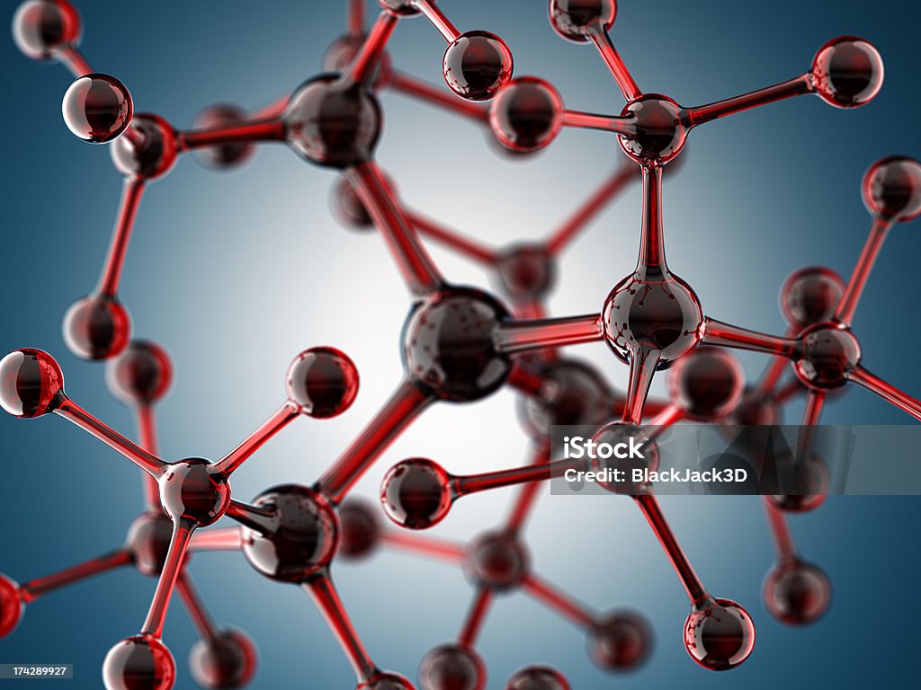 Estrutura Molecular - Royalty-free ADN Foto de stock