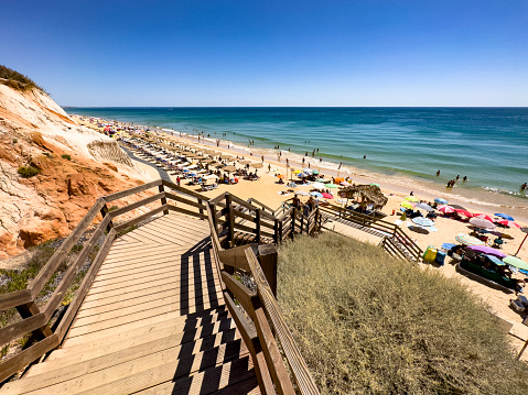 Falésia Beach in Algarve, Portugal