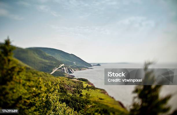 Cabot Trail Nova Scotia - Fotografie stock e altre immagini di Cabot Trail - Cabot Trail, Composizione orizzontale, Curvo