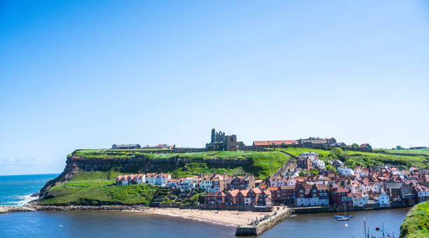 istock Whitby abbey and village 1742955973