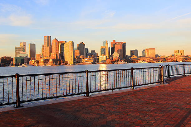 Boston: Downtown Downtown Boston north end boston photos stock pictures, royalty-free photos & images