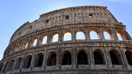 Roman Forum Colosseum Wall