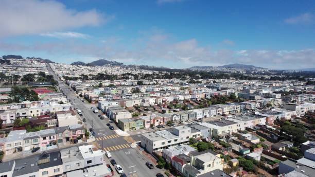 istock Drone View of Scenic Ocean Beach in San Francisco, CA 1743030119