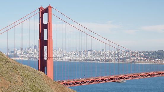 Golden Gate Bridge in San Francisco, CA