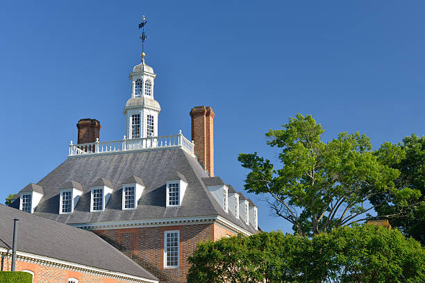 Governor's Palace in Williamsburg Governor's Palace in Williamsburg, Virginia, USA governor's palace williamsburg stock pictures, royalty-free photos & images