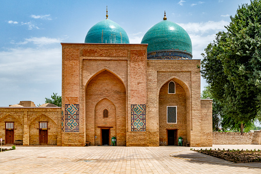 Mosque in Dorut Tilovat complex of Shahrisabz, Uzbekistan