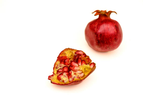 fresh pomegranates food photography studio light 10