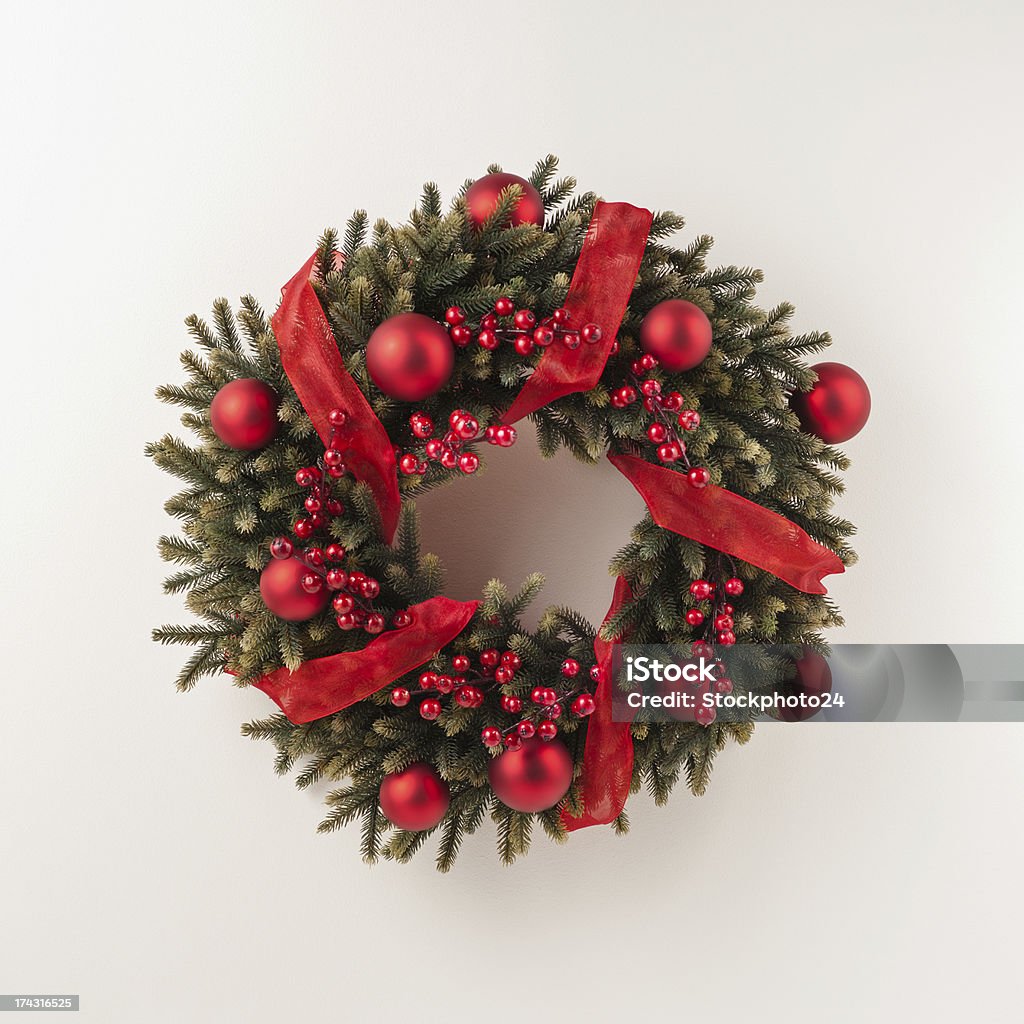 Corona di avvento Natale - Foto stock royalty-free di Avvento