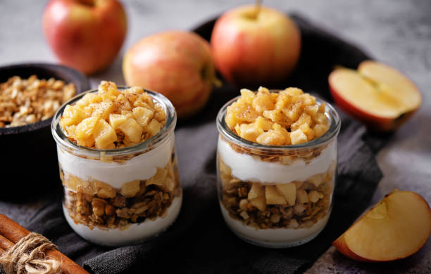 istock Apple greek yogurt granola parfait 1743262786