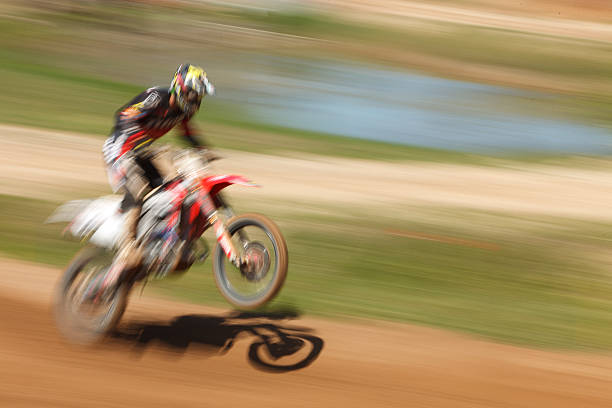 istock Off-rod motorbike riding fun 174327593