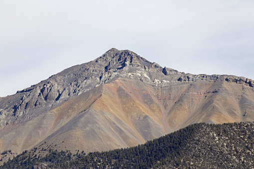 Mountain Peak in the Lost River Range of Idaho.
