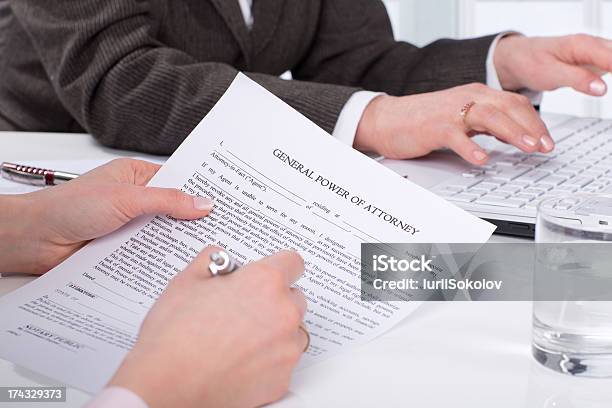 Hands Of The Woman Signature Document Stock Photo - Download Image Now - Abstract, Adult, Agreement
