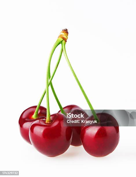 Cherry Stock Photo - Download Image Now - Berry Fruit, Cherry, Close-up