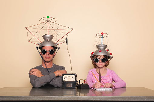 A father uses a homemade mind reading machine to help parent and understand his daughter. Sometimes you need a little help.