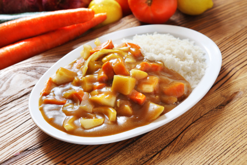 Japanese or Korean Style, Curry Rice