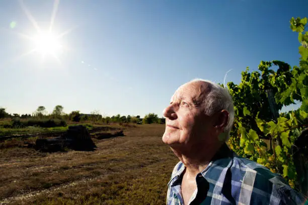 Photo of Farmer portrait