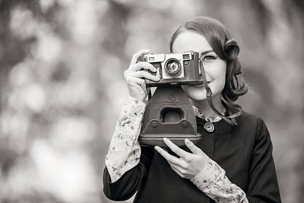 istock Vintage woman portrait 174332199