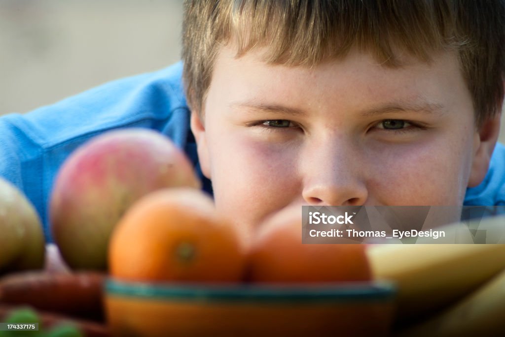 Infância saudável Comer - Royalty-free Alimentação Saudável Foto de stock