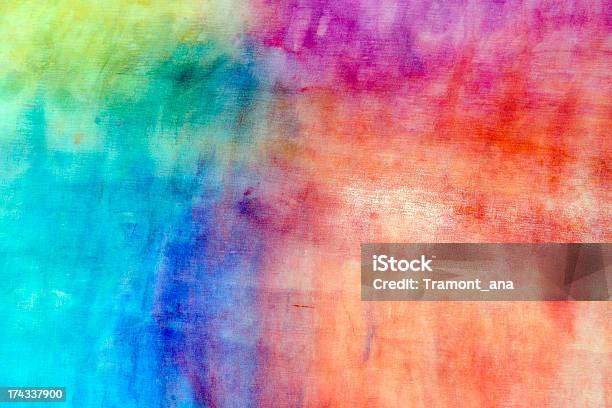 Grunge Backgroundall Colors Stock Photo - Download Image Now - Graffiti, Wall - Building Feature, Abstract