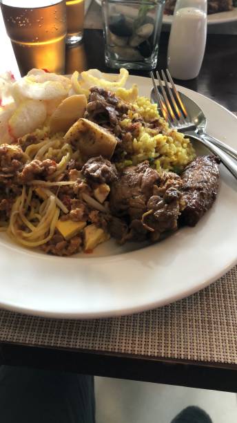 istock Complete delicious meal for lunch 1743403694