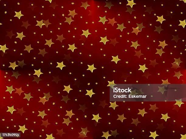 Sfondo Natalizio - Immagini vettoriali stock e altre immagini di A forma di stella - A forma di stella, Avvento, Campo stellato