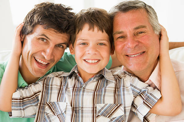 istock Grandfather with son and grandson 174341693