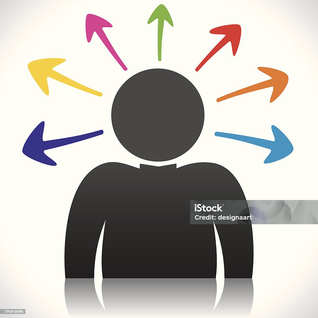 Man Thinking Visual Men Thinking Stock Illustration - Download Image Now - Achievement ...
