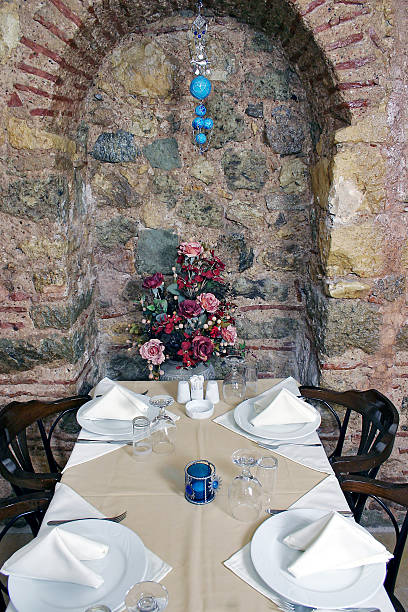 istock Old fashion cosy restaurant 174346435