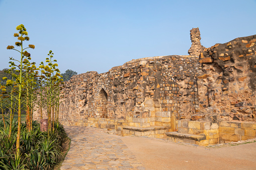 Borij Derasar, a Jain Temple in Gandhinagar - Gujarat State of India