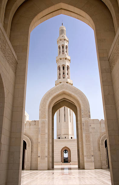 istock Grand Mosque Sultan Qaboos Architecture Muscat Oman 174350971