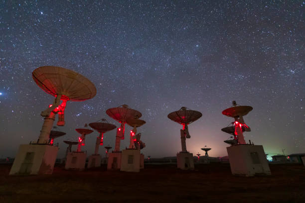 istock Radio telescopes and the Milky Way 1743529546