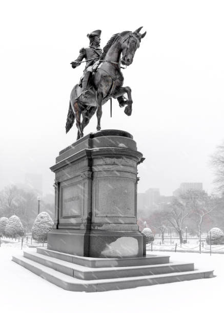 istock George Washington in the snow 1743532789